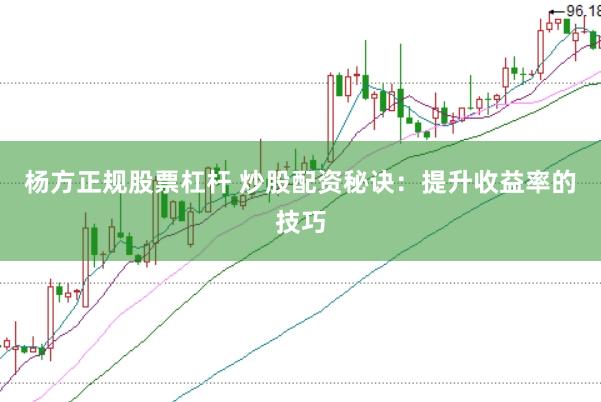 杨方正规股票杠杆 炒股配资秘诀：提升收益率的技巧