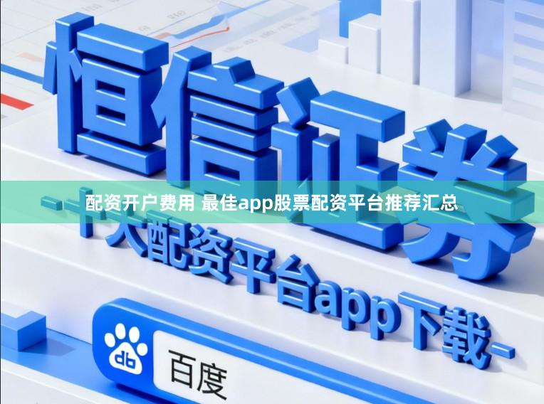配资开户费用 最佳app股票配资平台推荐汇总