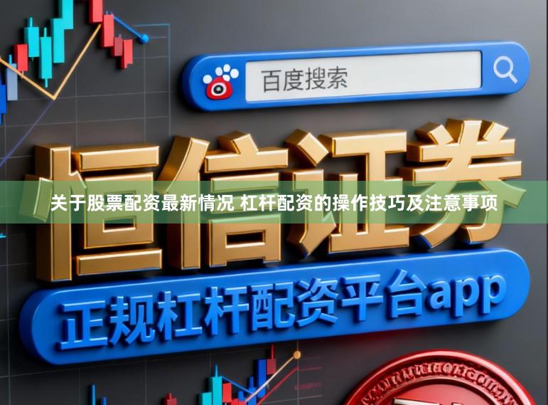 关于股票配资最新情况 杠杆配资的操作技巧及注意事项